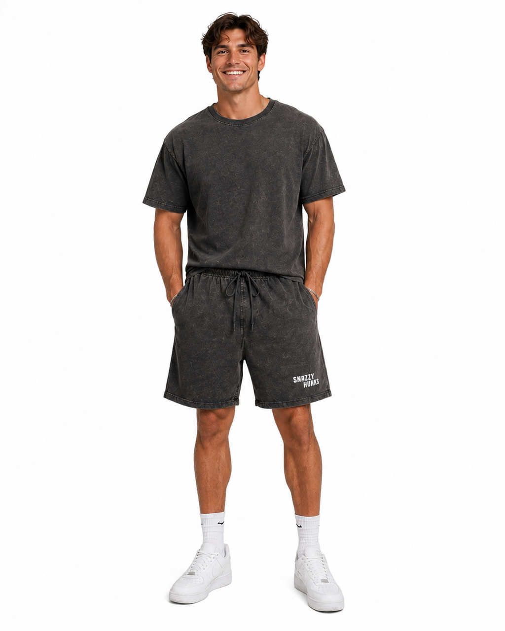 Acid Wash Shorts