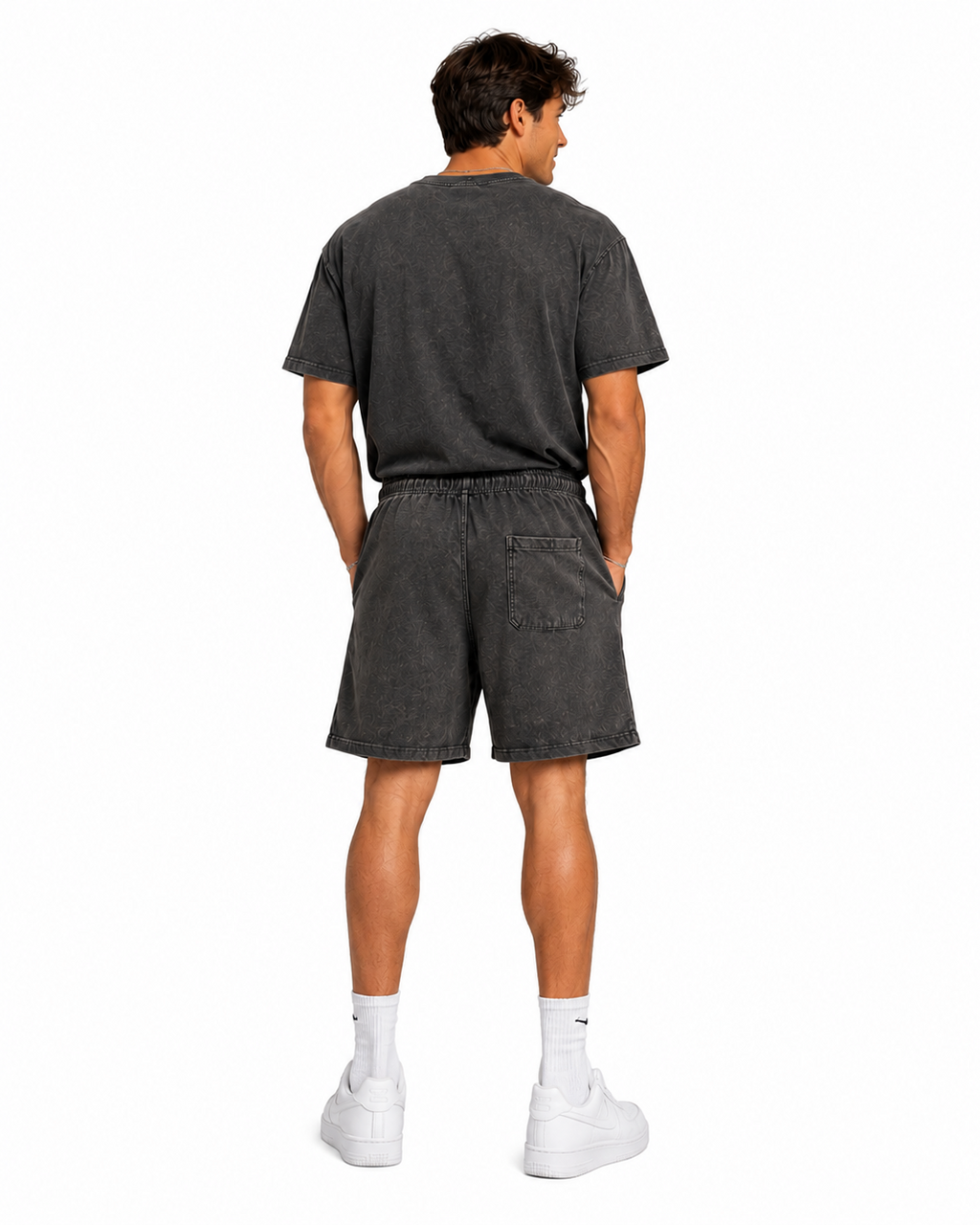 Acid Wash Shorts