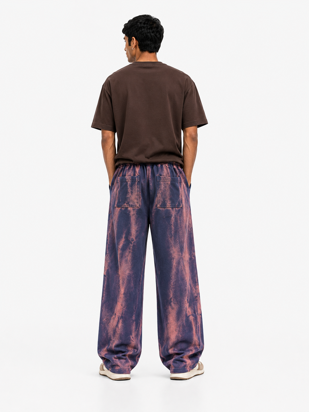 DNM BLK Tie Dye Sweatpants – Blue & Rust