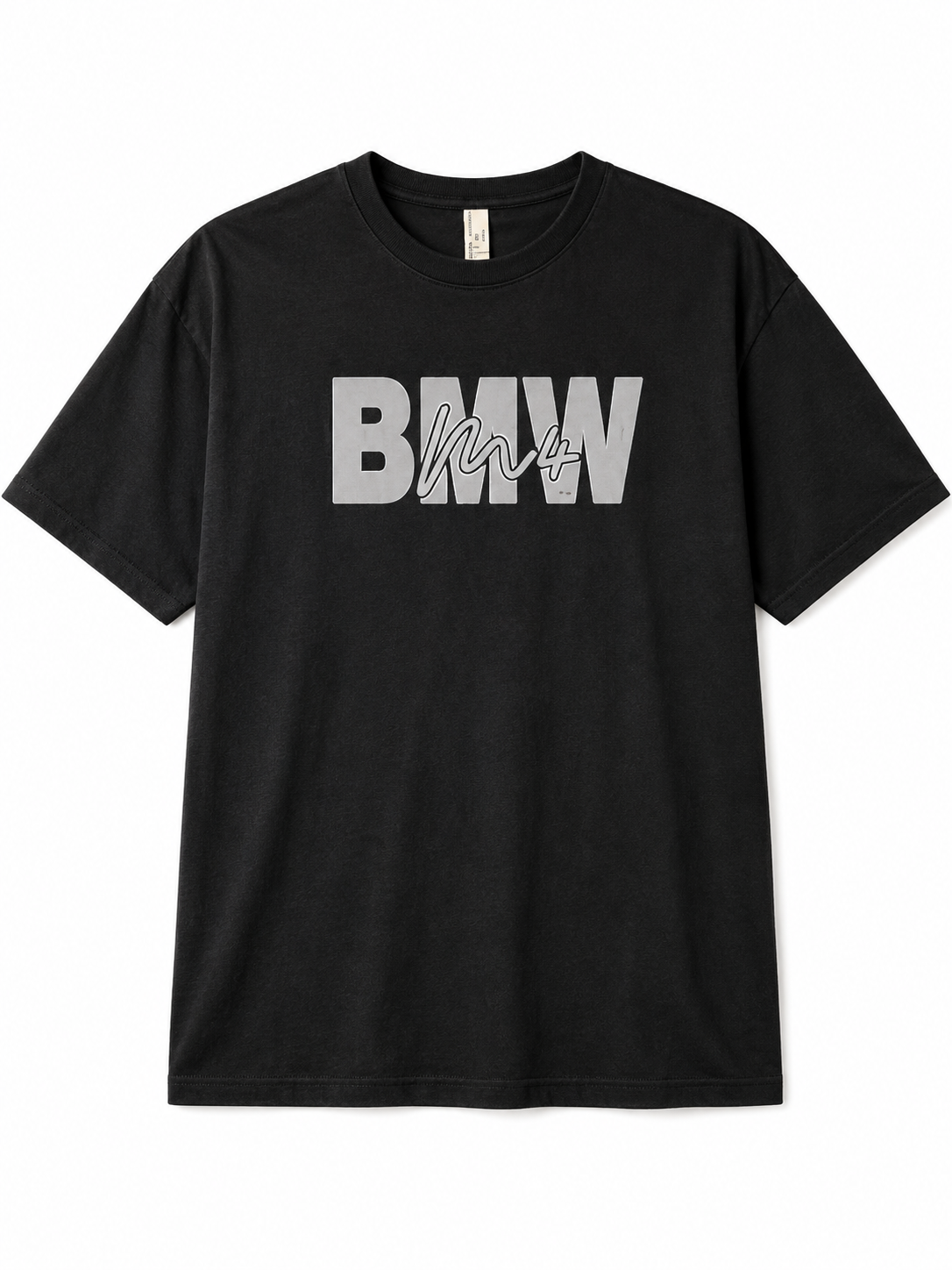 BMW Graphic Oversized T-Shirt - Black