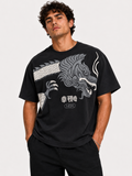 Dragon Graphic Tee - Black