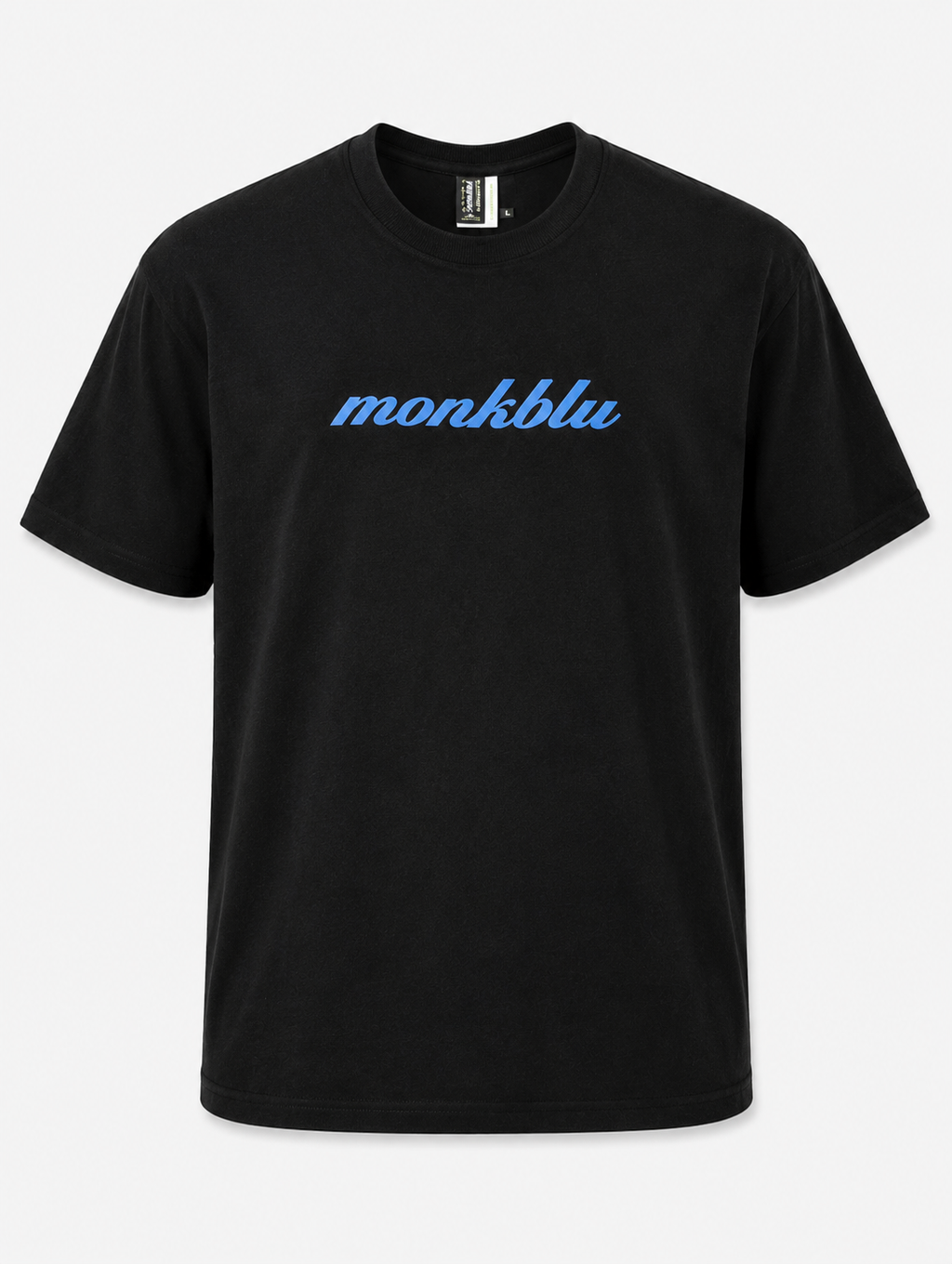 Monkblu Script Graphic Tee - Black