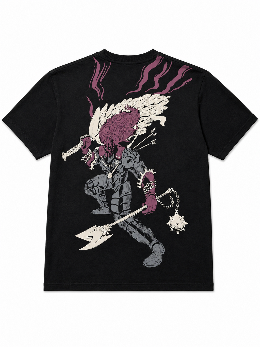 The Journey Never Truly Ends Graphic Tee - Black