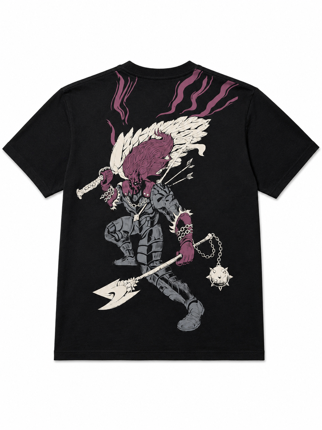 The Journey Never Truly Ends Graphic Tee - Black