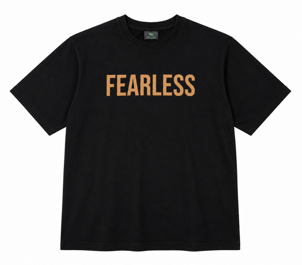 Fearless Graphic Tee - Black