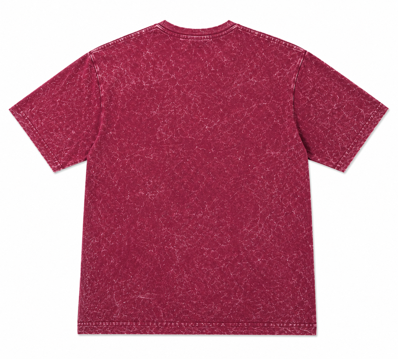 Nomad Tonal Embossed Tee - Maroon