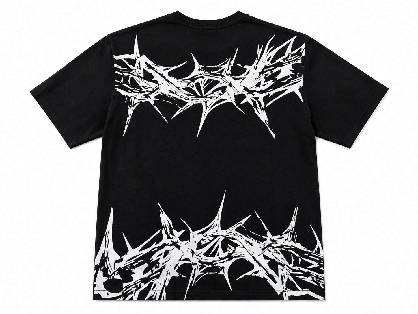 Thorn Crown Graphic Tee - Black