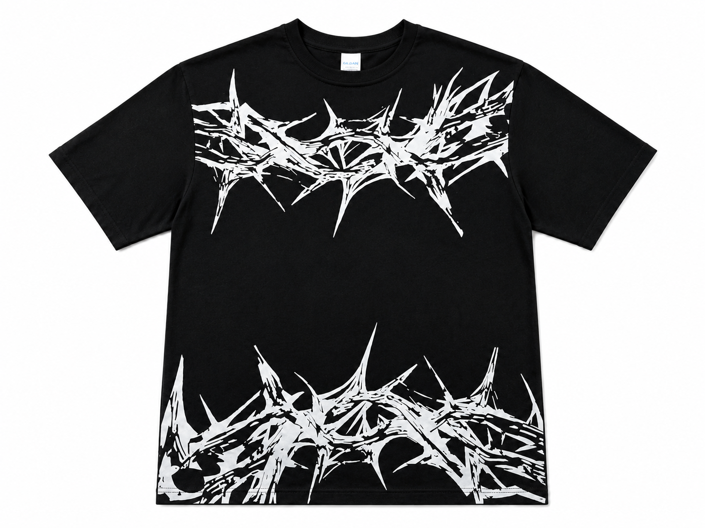 Thorn Crown Graphic Tee - Black