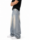 Midnight Blue Baggy Denim