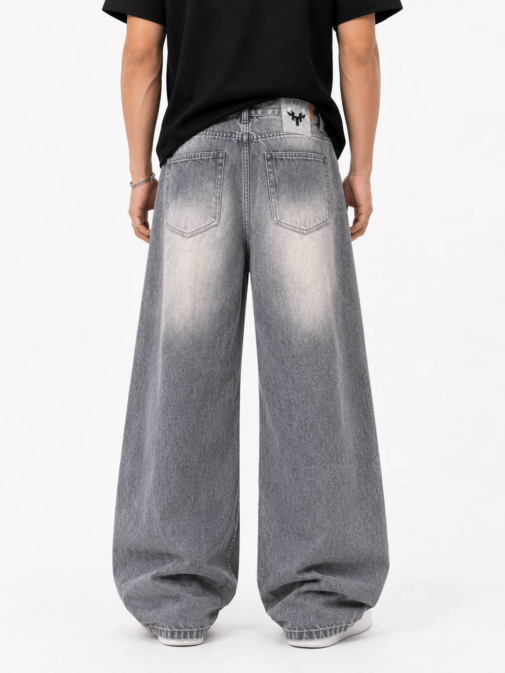 Shadow Fade Wide Leg Denim