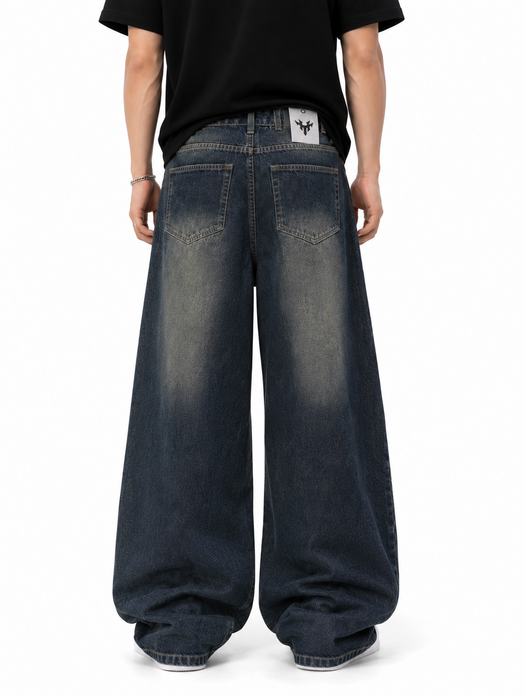 Frost Grey Baggy Jeans