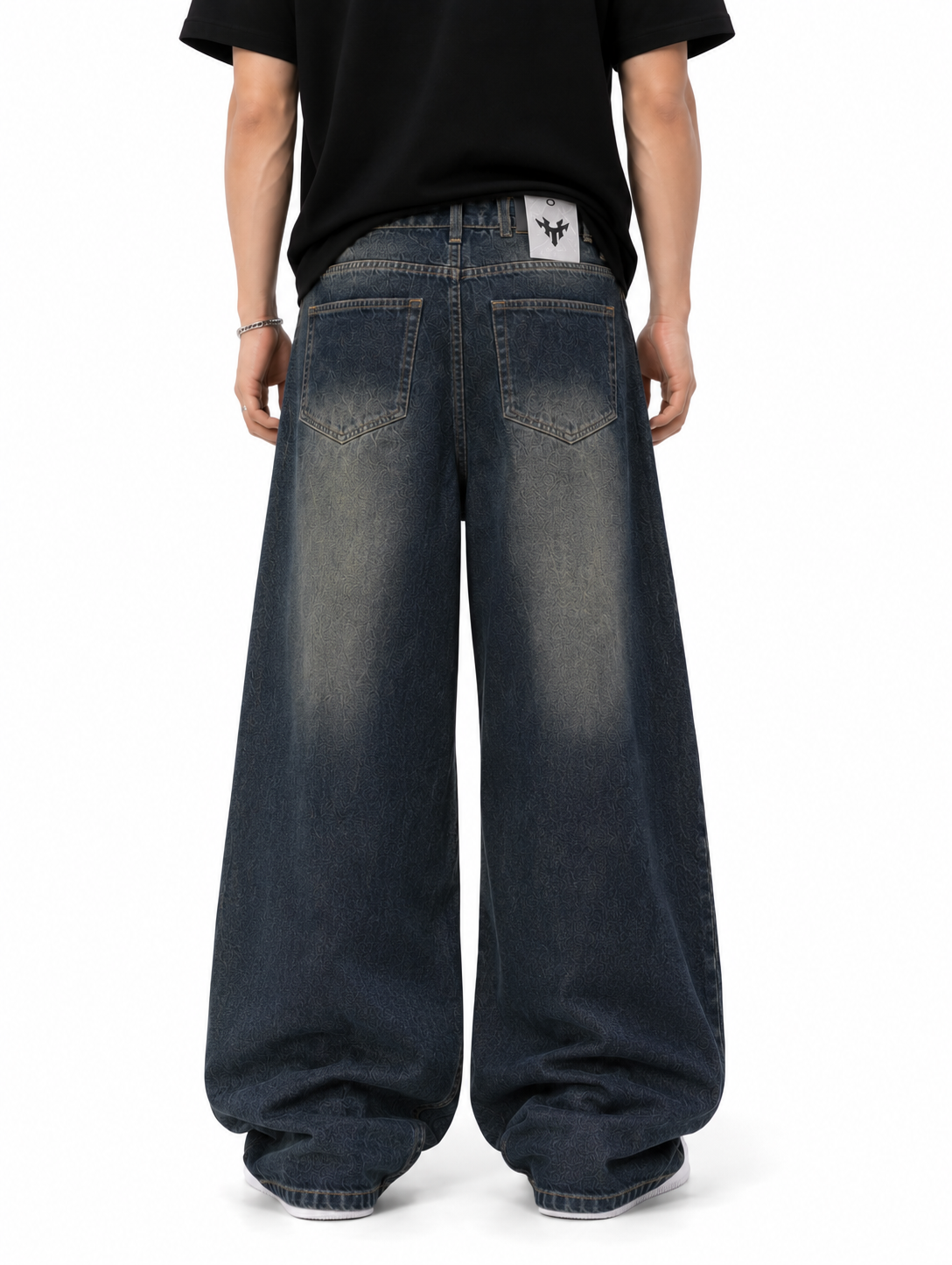 Frost Grey Baggy Jeans
